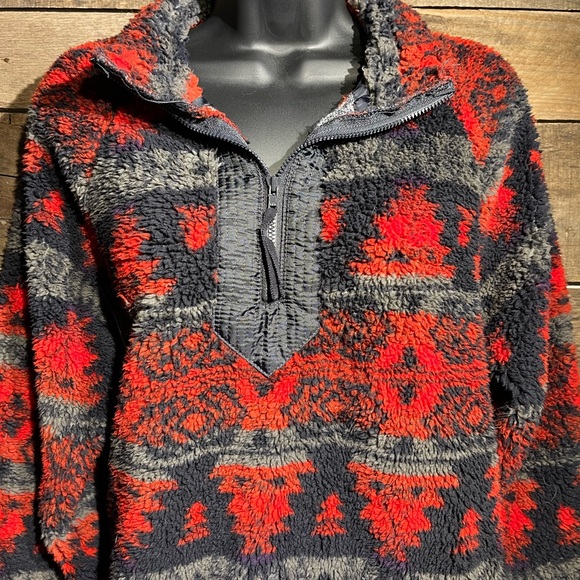 Pattern Half Zip Sweater - Picture 2 of 3